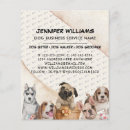 Suche nach pet sitting flyer Heimtierer