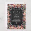Recherche de black gold floral mariage invitations Pour eux