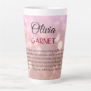 Recherche de grenat tasses Pierre de naissance