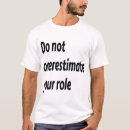 Recherche de rôle tshirts Critique