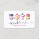 Recherche de couleur douce cartes visite Boulangerie