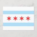 Suche nach chicago flagge poster Rot