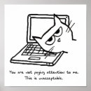 Suche nach verärgert poster Katze