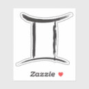 Recherche de gemini symbol autocollants Anniversaire