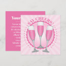 Recherche de champagne glass invitations Rose