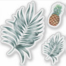 Suche nach tropische früchte aufkleber Ananas
