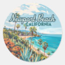 Recherche de plage californie autocollants Plage de newport
