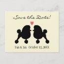 Recherche de chiens de coeur cartes postales Caniche