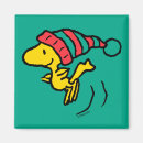 Recherche de winter magnets Snoopy