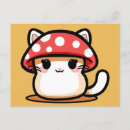 Suche nach kawaii pilz postkarten Süß
