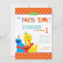 Recherche de cookie monster invitations Du parti elmo