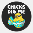 Recherche de de poussin de pâques autocollants Floral