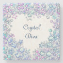 Recherche de cristal dessous de verres Pour elle