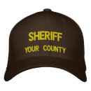 Recherche de shérif casquettes Application de la loi
