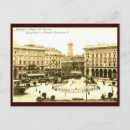 Recherche de piazza del duomo cartes postales Vintage