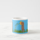 Recherche de chien mignon tasses Illustration
