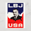 Recherche de lyndon johnson cartes postales Démocrate