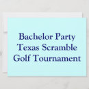 Recherche de enterrement vie de garçon invitations Golfeur