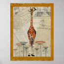 Suche nach vintage giraffen poster Tiere