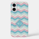 Recherche de chevron bleu iphone coques Girly
