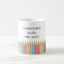 Recherche de appréciation de professeur tasses Arc en ciel
