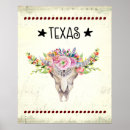 Recherche de crâne de vache posters Aquarelle