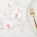 Recherche de éléphant confettis Rose