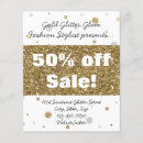 Suche nach haar stylist flyer Gold