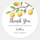 Recherche de fruit jaune autocollants Citron