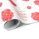 Recherche de camélia papier cadeau Floral