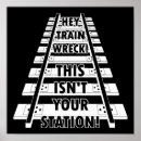 Suche nach wracke poster Zug