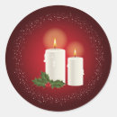 Suche nach weihnachtskerze aufkleber Festlich