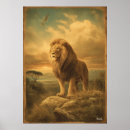 Suche nach majestätischer löwe poster Löwenillustration