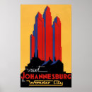 Suche nach johannesburg poster Vintag
