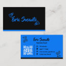 Recherche de bleu électrique cartes visite Gras