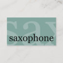 Recherche de joueur de saxophone cartes visite Musique