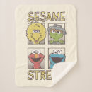 Recherche de vintage sesame street blankets Rétro