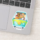Recherche de cartoons autocollants Scooby doo