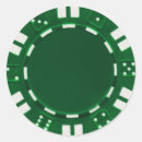 Recherche de jeton poker autocollants Puce