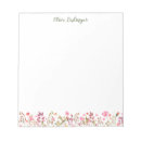 Recherche de sauvage blocsnotes Bordure florale