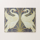 Recherche de cygnes puzzles Vintage