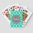 Suche nach quatrefoil spielkarten Blau