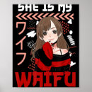 Recherche de waifu posters Manga