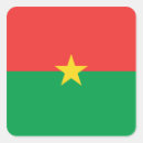 Recherche de burkina autocollants Drapeaux du monde