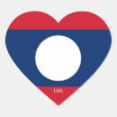 Recherche de laos autocollants Drapeaux du monde