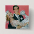 Recherche de romance vintage badges Amour