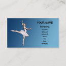 Recherche de fille de danse cartes visite Ballet