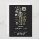 Recherche de floral halloween invitations Squelette