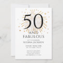 Suche nach lustiger 50 geburtstag einladungen Minimale typografie einfach