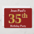 Recherche de 35th invitations 35 ans